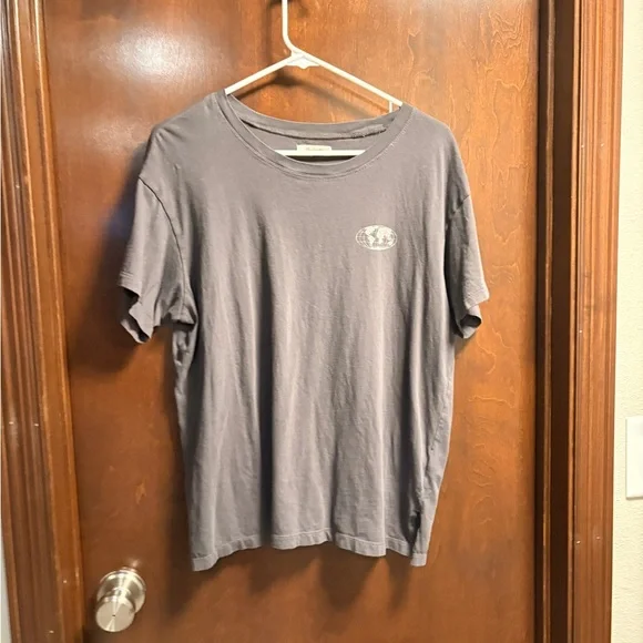 Madewell Gray Graphic Short Sleeve Tee - "See It All Find Yourself" - Picture 5 of 5